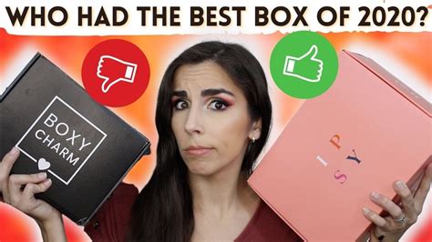 Who Sent The Best Makeup Box For December Boxycharm Vs Ipsy Glam Bag