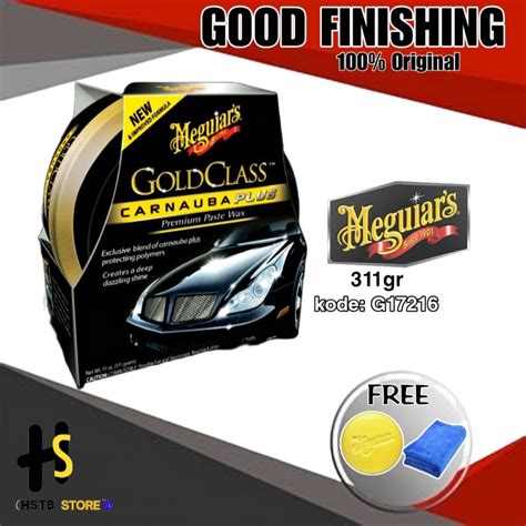 Jual Meguiars Gold Class Paste Wax Carnauba Plus Premium 311gram Efek