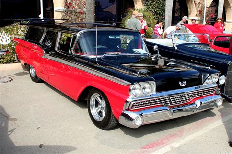 1959 Ford Station Wagon Mod Red Black Fvr Rex Gray Flickr