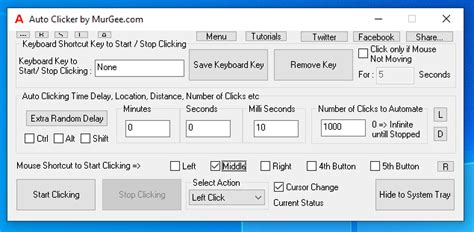Auto Clicker Screenshots