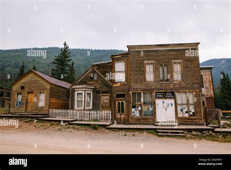 The historic ghost town of St. Elmo, CO Stock Photo - Alamy