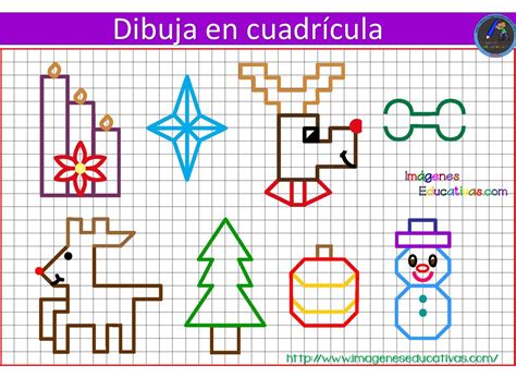 Dibujos con cuadrícula para niños 9 Imagenes Educativas