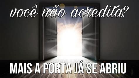 MÊS DAS PORTAS ABERTAS YouTube