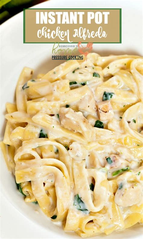 Fettuccine Alfredo In The Instant Pot Recipe Best Pressure Cooker