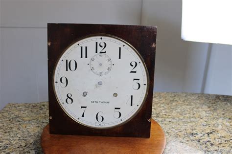 Antique Seth Thomas 30 Day Office Wall Clock Dial Antique Price
