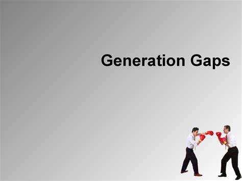 Generation Gaps Sample Powerpoint By Courseware Issuu