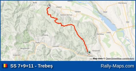 Ss Trebe Stage Map Raliul Moldovei Bac U Cnrb