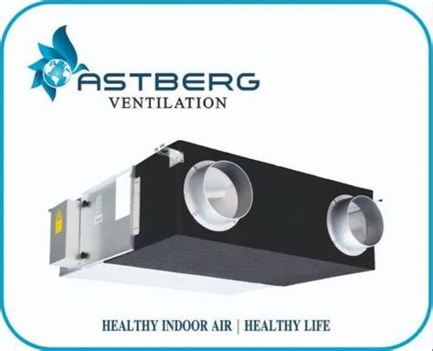 gi insulated single phase heat recovery ventilation system  kg