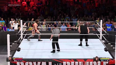 Wwe K Universe Mode Royal Rumble Ppv Highlights Youtube