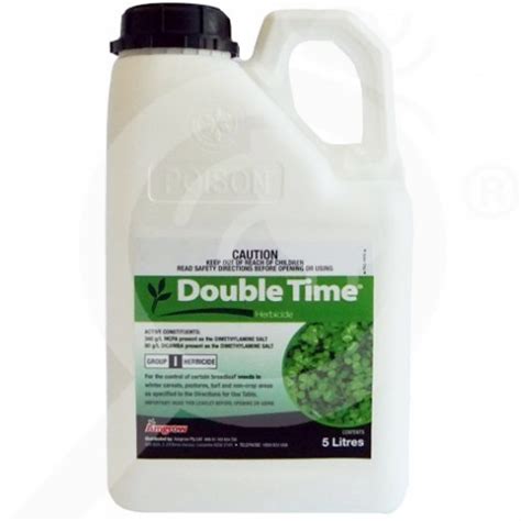 Double Time Litres Amgrow Herbicide Nexles Australia