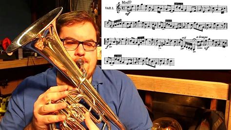 The Eb Altotenor Horn And Sight Reading Some Random Piece Youtube