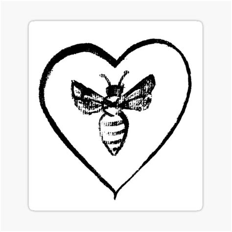 Bee Loved Sticker For Sale By Umasharda Redbubble