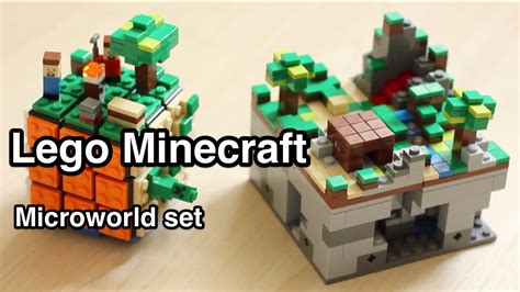 Lego Minecraft Micro World 21102 3 Overview YouTube