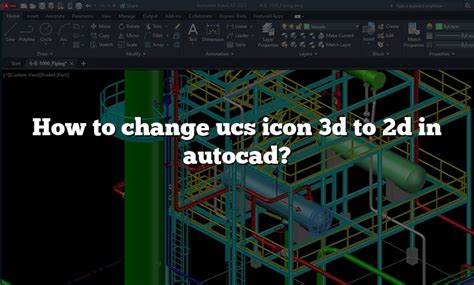 How To Change Ucs Icon D To D In Autocad