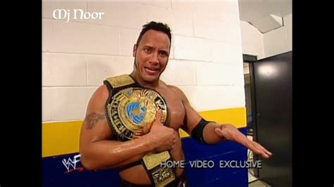 The Rock Wwf Champion