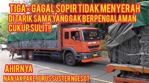 Truk Foso Sangat Kesulitan Nanjak Sopir Gak Percaya Sampai Tiga Kali