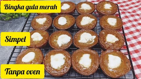 Cara Membuat Kue Bingka Gula Merah Khas Banjarmasin Tanpa Oven Youtube