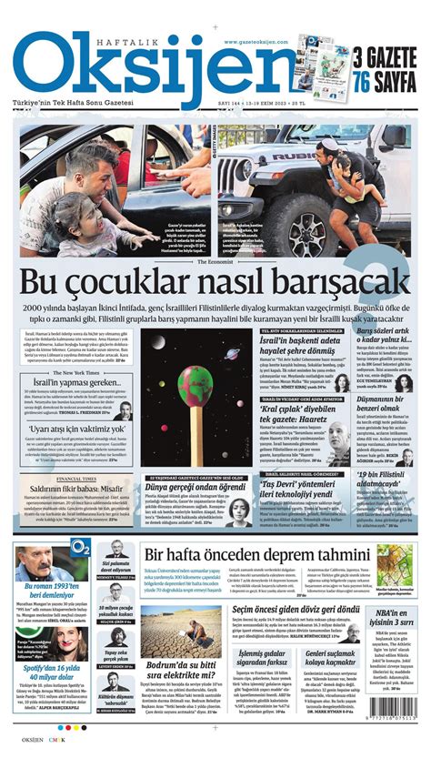 Oksijen Gazetesi Oksijen Man Et Oku Haberler Ekim