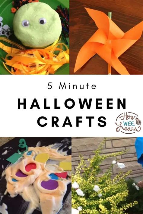 5 Minute Halloween Crafts! - How Wee Learn | Halloween crafts ...