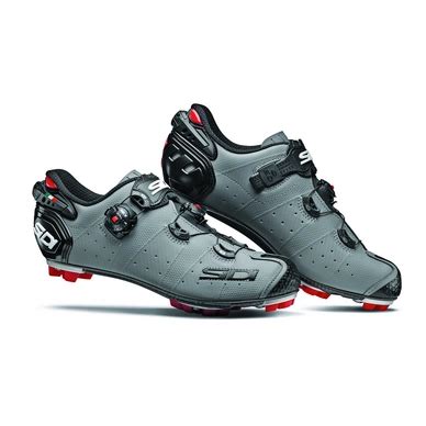 Chaussure De Vtt Sidi Men Drako Srs Carbon Matt Grey Black Etrias Fr