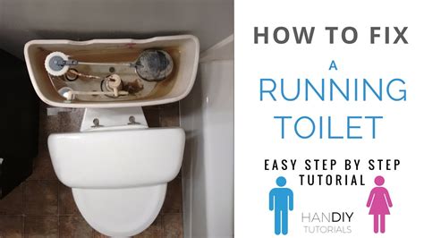 How To Fix A Running Toilet Easy Step By Step Tutorial YouTube