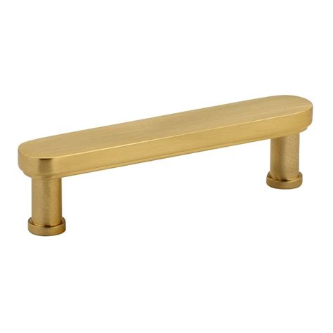 Moderne Collection Solid Brass 4 Centers Pull In Satin Brass By Alno Inc Creations A717 4