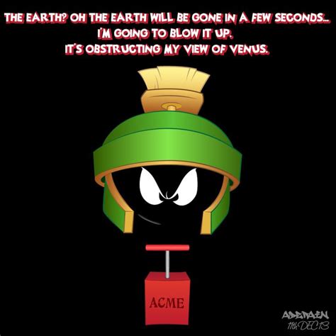 35 best Marvin the Martian Quotes images on Pinterest | Marvin the ...