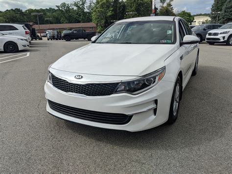 Pre Owned Kia Optima Lx In Snow White Pearl Greensburg K A