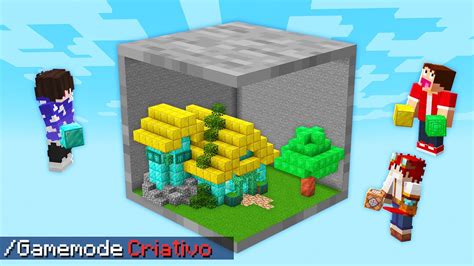 AGORA PODEMOS VOAR IGUAL NO CRIATIVO DENTRO DE 1 BLOCO NO MINECRAFT