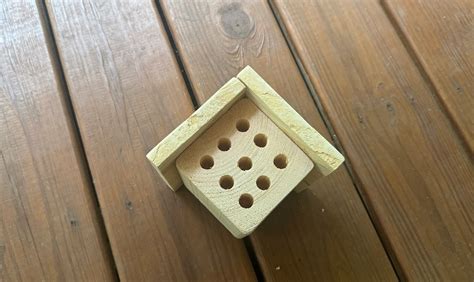 Carpenter Bee Hotel Protective Habitat For Egg Laying And Hibernation