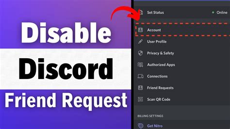 How To Disable Friend Request On Discord 2023 Stop People From