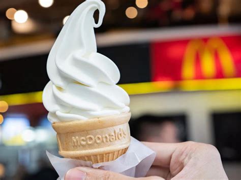 Get a free ice-cream cone at McDonald's