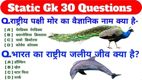 Static Gk Mcq Part 3 Static Gk Questions Most Important Static Gk