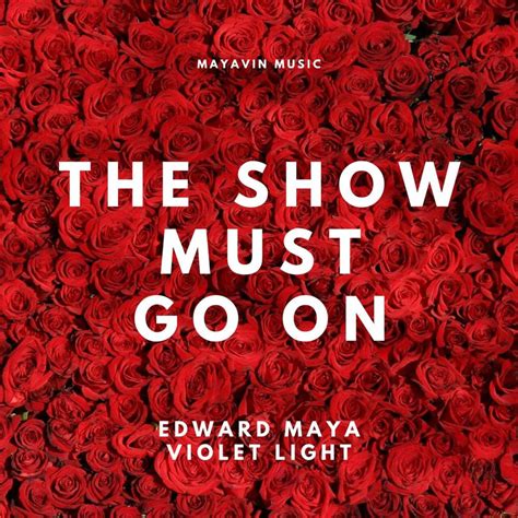 Car Tula Frontal De Edward Maya The Show Must Go On Featuring Violet