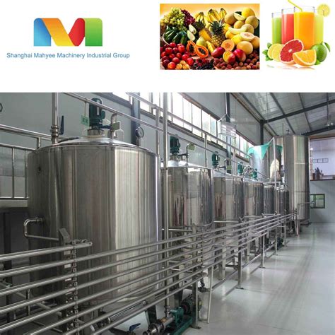 New Complete Production Line For Fruit Juice Beverage Processing Equipment Machine Hot Bottle