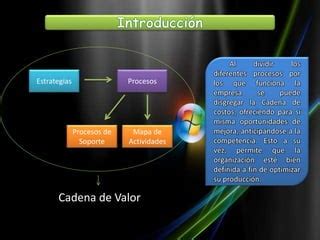 PLC Cadena De Valor SGEPCI PPT