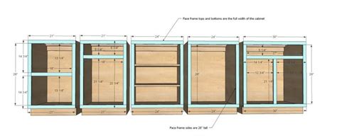 Ana White Build A Face Frame Base Kitchen Cabi Carcass Free Face Frame