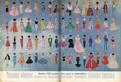 Barbie's Birthday: The Mattel Doll's Entire Wardrobe from 1963