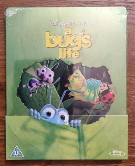 Disneys A Bugs Life Uk Blu Ray Steelbook New Sealed Pixar Eur