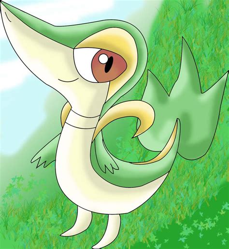 Snivy By Mast88 On Deviantart