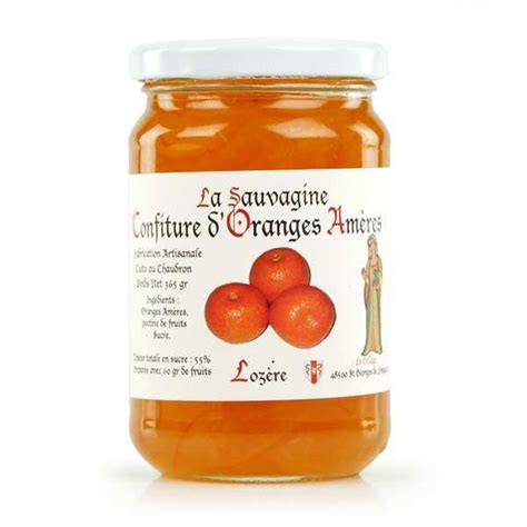 Confiture d Oranges Amères La Sauvagine