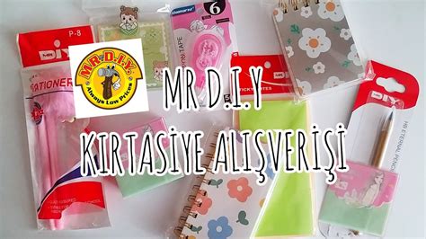 Mr D I Y K Rtasiye Al Veri Im Fiyatlar Le Stationery Haul Asmr