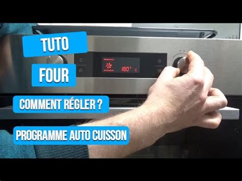 Tuto Réglage programme auto cuisson MFO70PXCD343C v2 Valberg YouTube