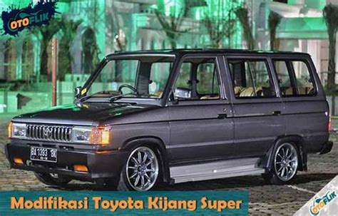 Modifikasi Toyota Kijang Super Simpel Offroad Velg Otoflik