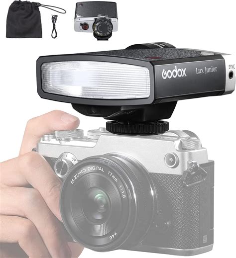 Godox Lux Junior Flash Retr Per Fotocamera Speedlite Gn K