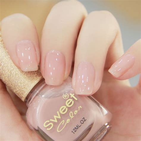 Nude Pink Nail Polish Translucent Jelly Texture Exudes Elegance And Yet Cute Entertainment K