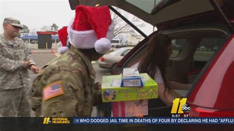 Salvation Army spreads Christmas cheer to Fayetteville families - ABC11 ...