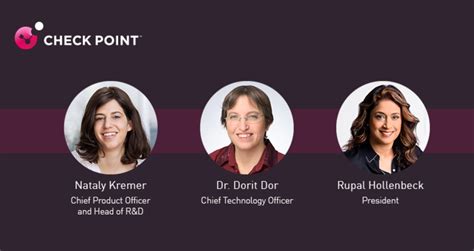 Check Point Reinforces Global Leadership Team Security Mea