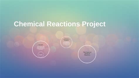 Chemical Reactions By Emily E On Prezi