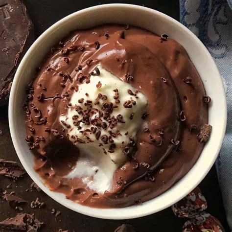 Homemade Chocolate Pudding Recipe